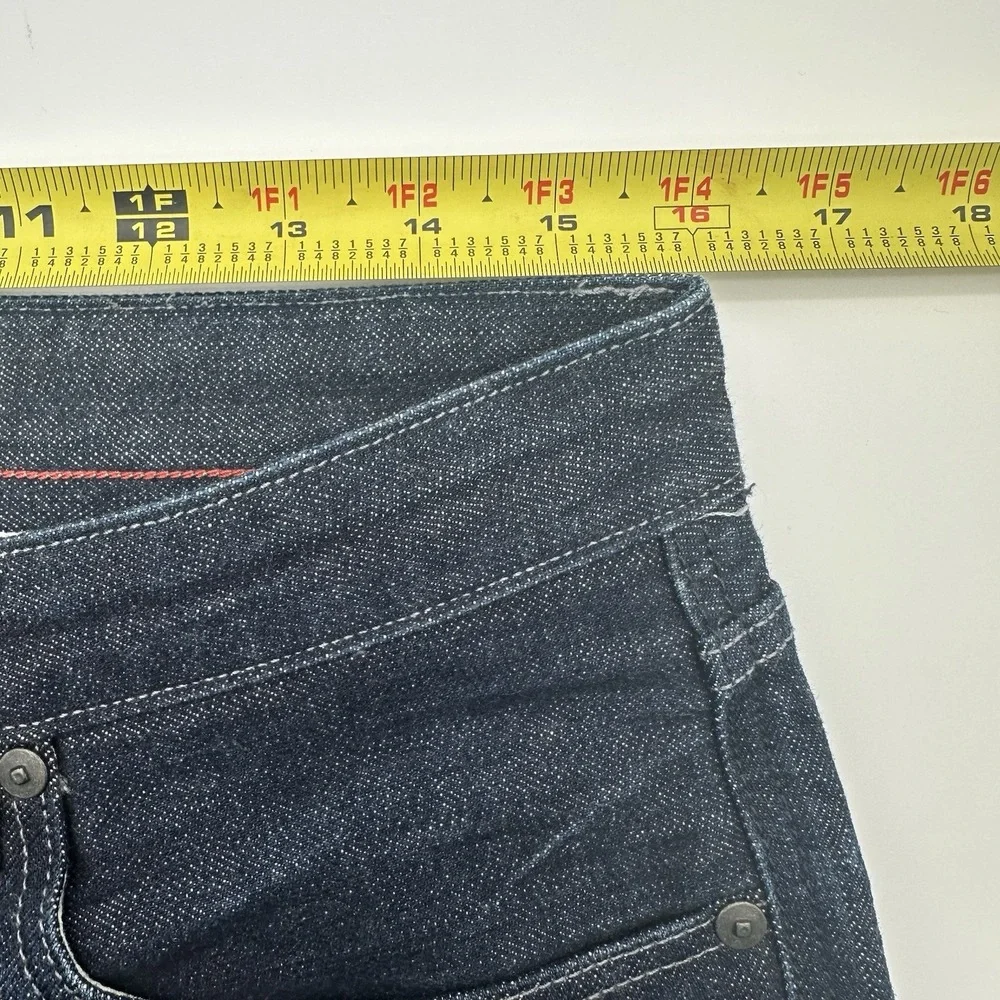Banana Republic Selvedge Slim Fit Dark Blue Jeans Mens 32x30 (32x29 Actual)